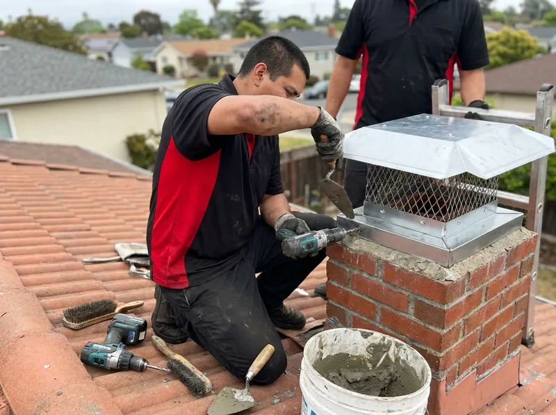 Chimney Cap Repair & Replacement in San Mateo, CA