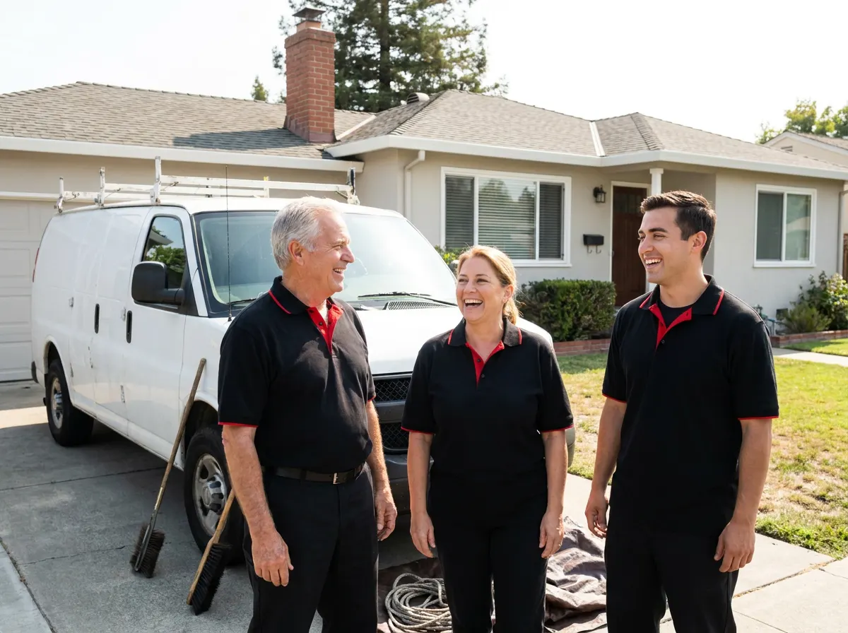 Sweepking Chimney Sweep chimney sweep team in San Mateo, CA
